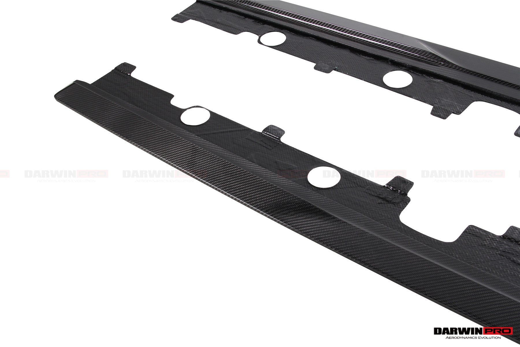 2016 - 2018 Audi R8 GEN2 Coupe&Spyder Performance Parts Style Dry Carbon Fiber Side Skirts